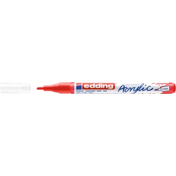 Akril marker 1-2mm, Edding 5300 piros