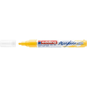 Akril marker 2-3mm, Edding 5100 citromsárga