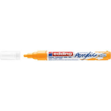 Akril marker 2-3mm, Edding 5100 narancssárga