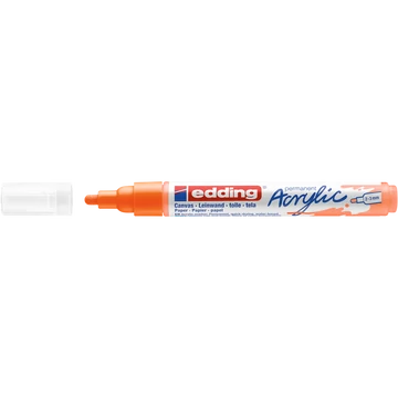 Akril marker 2-3mm, Edding 5100 neon narancssárga
