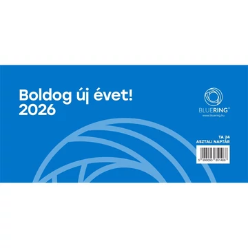 Asztali naptár TA-24 2026. Bluering®
