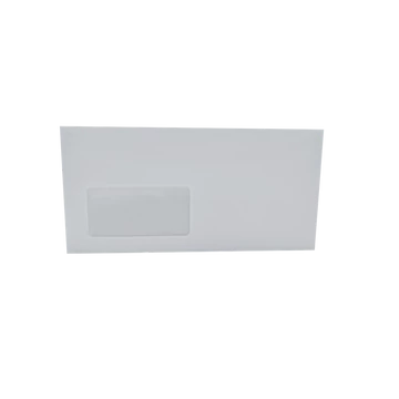 Boríték LC6/5 enyvezett külső záródású bal ablakos 45x90mm 114x229mm B20A15 Bluering®
