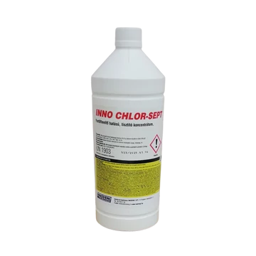 Fertőtlenítő hatású tisztítószer 1 liter klóros Inno Chlor-Sept