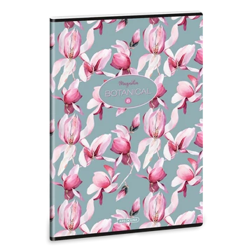 Füzet iskolai A4, 40lap, vonalas Ars Una ROSY MAGNOLIA (5252) 23  10db/csomag