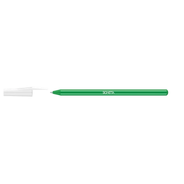 Golyóstoll 0,7mm, kupakos, Ico Signetta, írásszín zöld