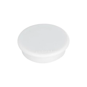 Mágnes 38mm, erősség: 1500 g. Franken 10 db/csomag, fehér