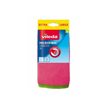 Mikroszálas törlőkendő 2 db/csomag Vileda Color XL 2 színű_F16148