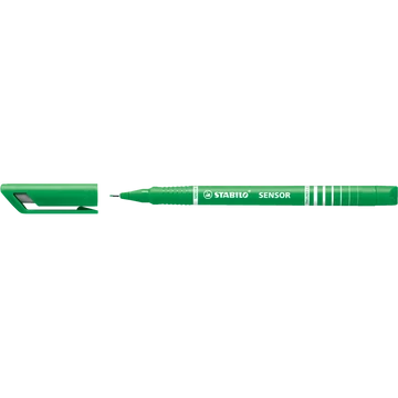 Rostirón, tűfilc 0,3mm, STABILO Sensor zöld