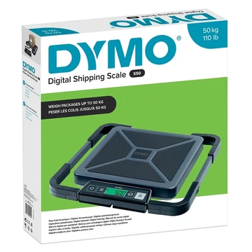 Szállítmányozási mérleg, USB, 50 kg terhelhetőség, DYMO &quot;S50&quot;