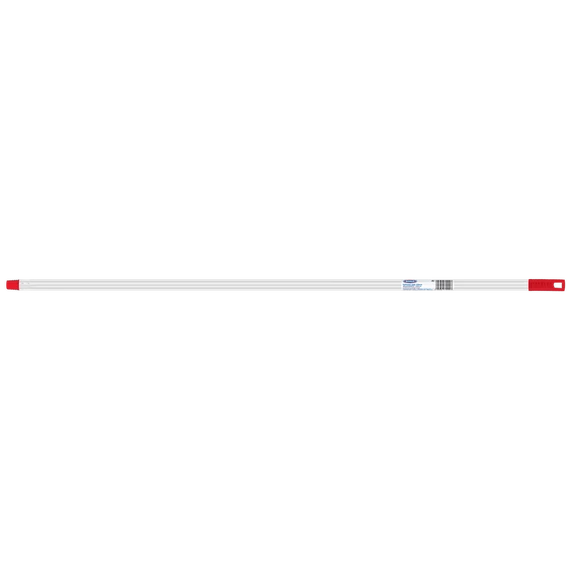 Felmosónyél / partvis nyél alumínium 120 cm menetes véggel Bonus_B207P piros véggel