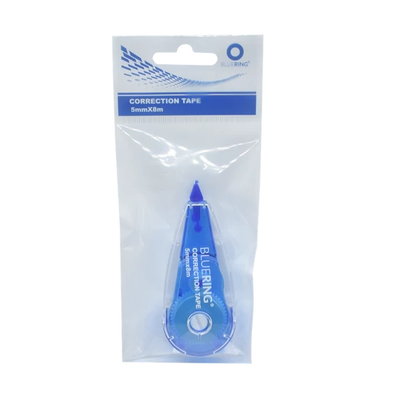 Hibajavító roller 5mmx8m utántölthető, cserélhető betétes Bluering®